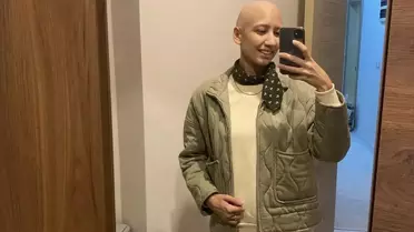 Kanseri Yenen Öğretmene Kutlama