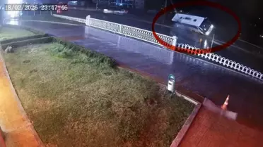 Samsun'da Yolcu Otobüsü Devrildi: 7 Yaralı