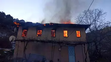 Yaşlı kadın evinde çıkan yangında hayatını kaybetti