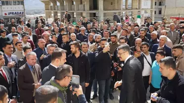 Ali Çelik Hakkari'deki Görevine Veda Ziyareti Gerçekleştirdi