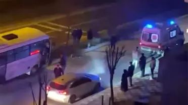 Bolu'da Halk Otobüsü Kaza Yaptı