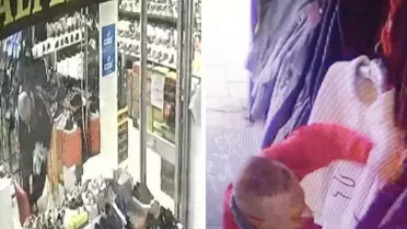 Bu kadarına da pes! Kışlık kombinini hırsızlıkla yaptı