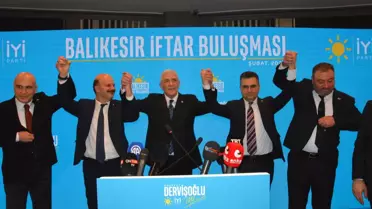 Dervişoğlu Balıkesir'de İftar Programında Konuştu