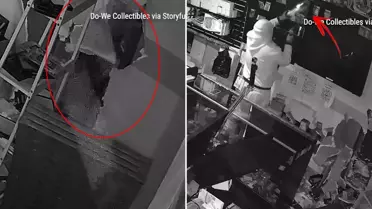 Duvarı kırıp bir sürü elektronik eşya varken tek bir şey çaldılar! Değeri 8 milyon TL