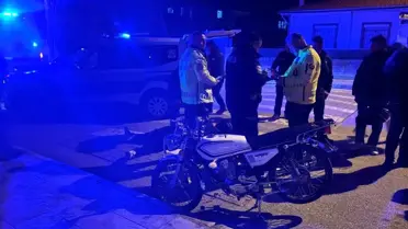 Erzincan'da Motosiklet Kazası: Sürücü Yaralı