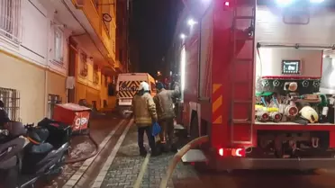 Esenyurt'ta Çatı Yangını