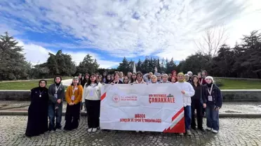 Gençler milli tarihi bilinç için Çanakkale'de