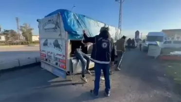 İskenderun'da Kaçak Göçmen Operasyonu