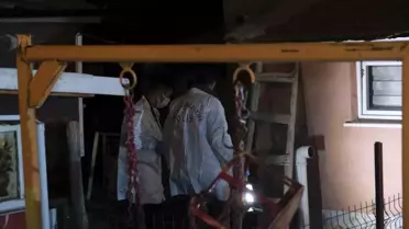 Karaman'da Çatıdan Düşen Şahıs Ağır Yaralandı