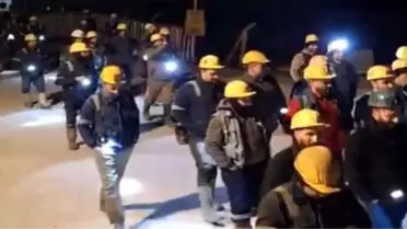 İzmir'de Madencilik İşçileri İş Bıraktı
