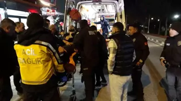 Husumetlilerin tartışması kanlı bitti