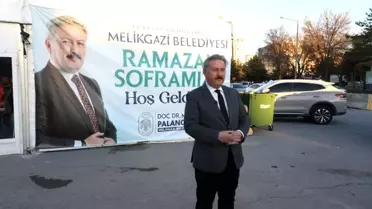 Melikgazi'de Ramazan İftar Çadırları Kuruldu