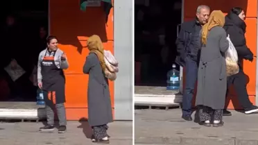 Mübarek Ramazan ayında çekilen bu görüntü izleyenleri ikiye böldü