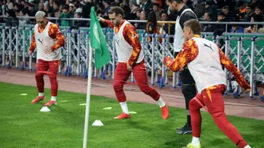 Konyaspor - Galatasaray Maçında İlk Yarı Golsüz Beraberlik