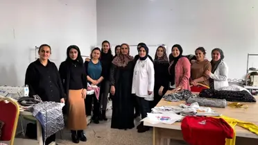 Yüksekova'da Kadınlara Dikiş Kursu