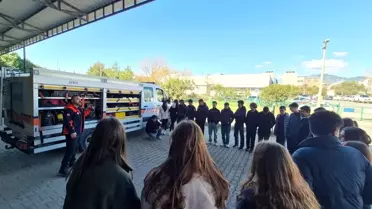 Öğrenciler AFAD'dan Afet Eğitimi Aldı