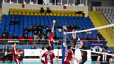 Afyonkarahisar'da voleybol finali tamamlandı