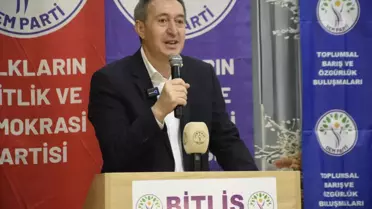 DEM Parti Barış Sürecini Değerlendirdi