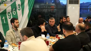 Bursaspor ve MKE Ankaragücü iftar sofrasında buluştu