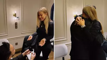 Derya Uluğ'a doğum gününde sürpriz evlilik teklifi