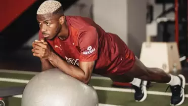 Galatasaray'a Osimhen'den müjde