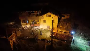 Trabzon'da İki Mahallede Yangın