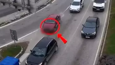 Düzce'de Dron ile Trafik Denetimi: 107 Sürücüye Ceza