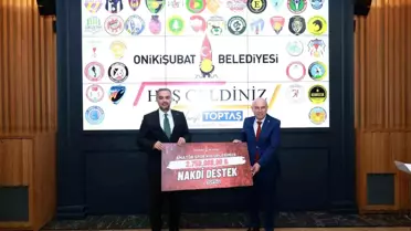 Onikişubat Belediyesi'nden amatör spora destek