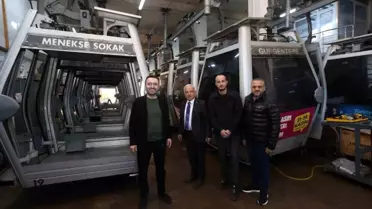 Ordu'da teleferikte bakım zamanı