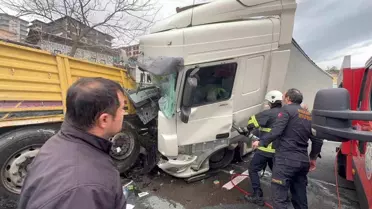 Rize'de Tır Kazası: 4 Yaralı