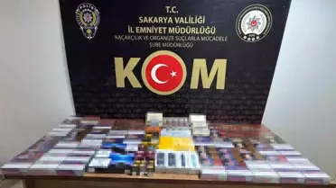 Sakarya'da Kaçakçılık Operasyonu