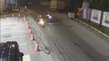 Sarıyer'de Motosikletten Havaya Ateş Açıldı