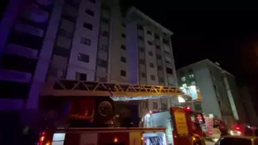 Hatay'da Dairede Yangın ve Tüp Patladı