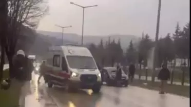 Amasya'da Elektrikli Bisikletli Yaşlı Adam Kazada Yaralandı