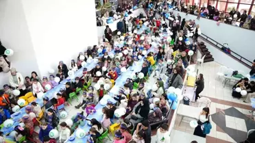 Yıldırım'da minikler için iftar vakti