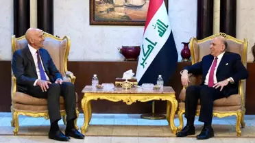 Tom Barrack Irak'ta Dışişleri Bakanı ile Görüştü