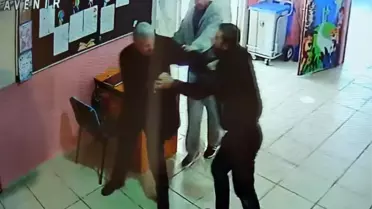 Ahlat'ta okul müdürlerine saldırı görüntüleri ortaya çıktı