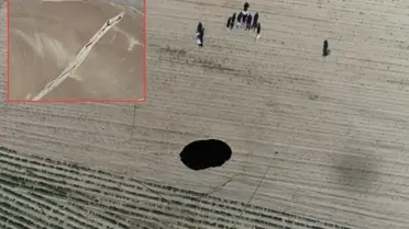 Aksaray'da korkutan obruk tehlikesi! 9'u büyük 86 obruk var