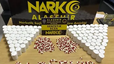 Alaşehir'de Uyuşturucu Operasyonu: İki Şüpheli Tutuklandı