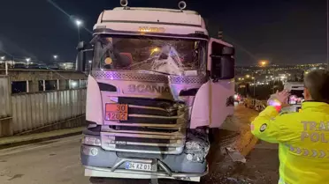 Kocaeli'de Zincirleme Tanker Kazası