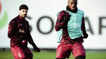 Galatasaray'da Osimhen sevinci