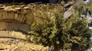 Hatay'da Çöken Bina için Arama Çalışmaları Başlatıldı