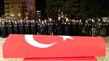 Jandarma Uzman Çavuş Kamil Keskin Uğurlandı