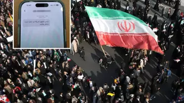 ABD tehdidi altındaki İranlıların telefonlarına esrarengiz mesaj
