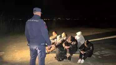 Aliağa'da 30 Düzensiz Göçmen Yakalandı