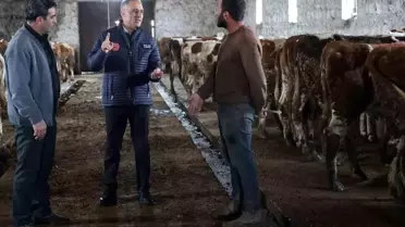 Kars'ta Hayvancılık Ziyareti