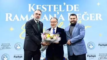 Kestel'de geleneksel sokak iftarı coşkusu