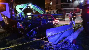 Burdur'da Feci Kaza: Eşini Kaybetti