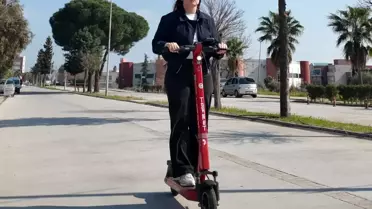 ADÜ'de Elektrikli Scooter Dönemi Başladı