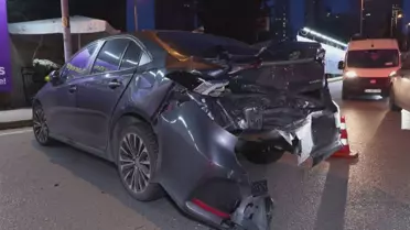 Ataşehir'de Zincirleme Kaza